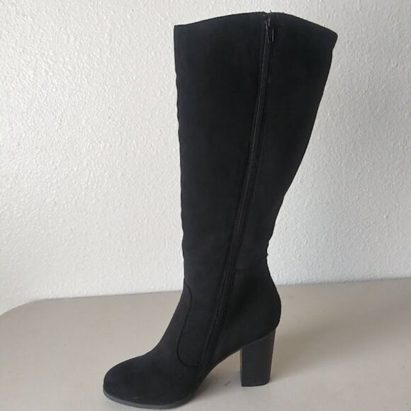 Style & Co. Addyyf women's size 7 black heeled boots - Picture 5 of 16